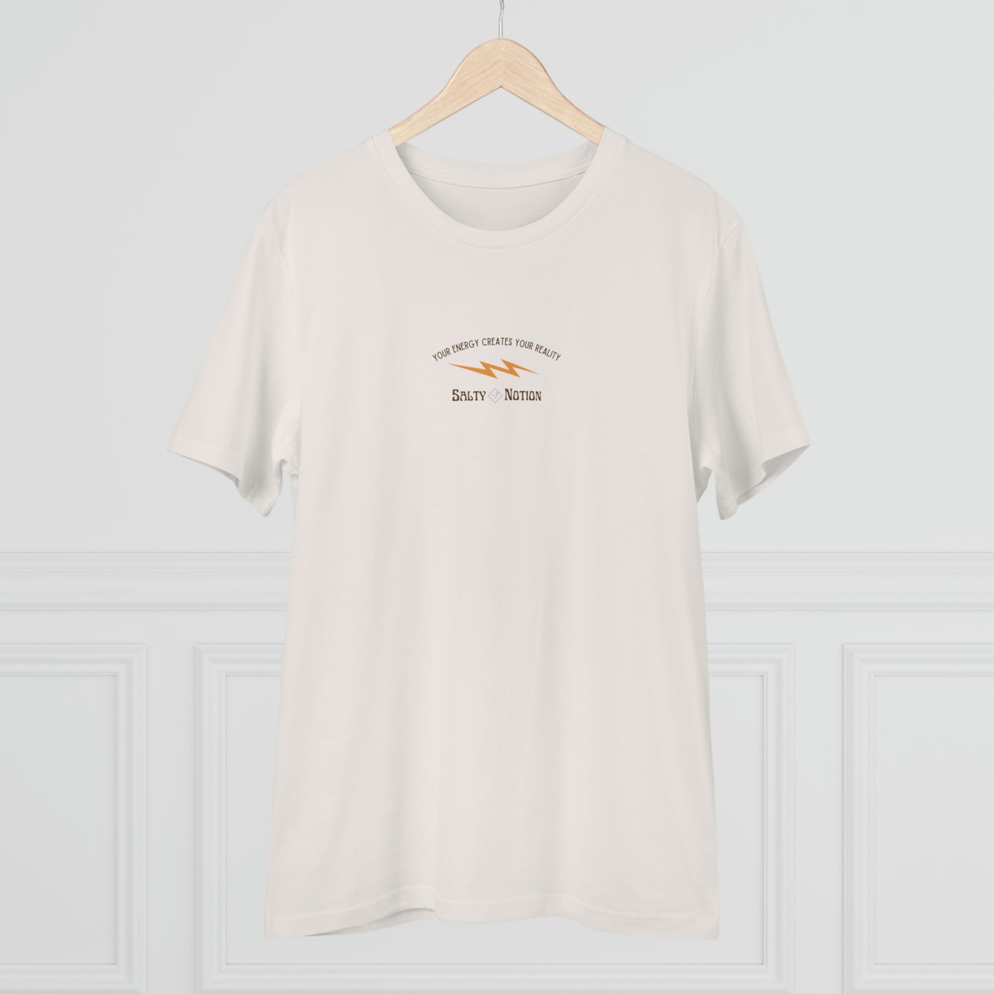 Organic ENERGY T-shirt Vintage White/Desert Dust - Unisex